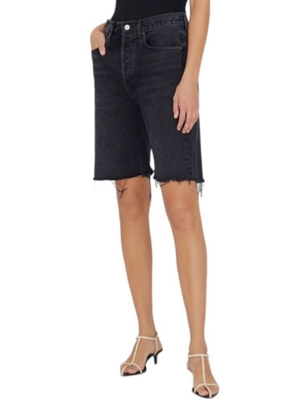 Agolde 90's pinch waist Shorts - Picture 9 of 11